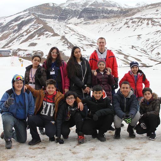 SABIS® Sun students take ski trip to "SHAHDAGH"